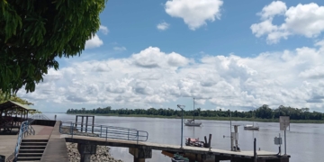 brug suriname water rivier