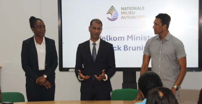 brunings bij nationale mileiuautoriteit
