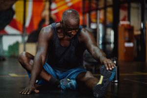 man gym sportschool trainen fitness