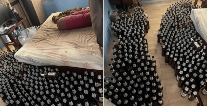 thaise man bier