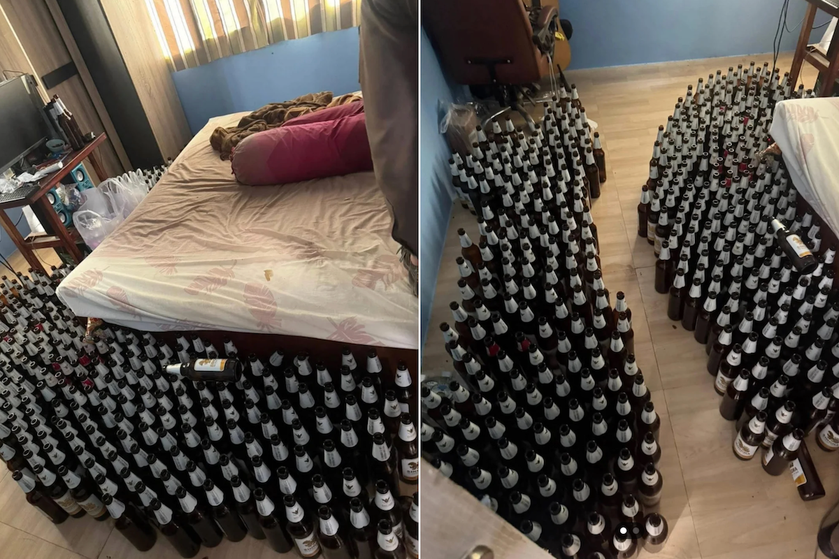 thaise man bier