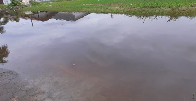 wateroverlast onderwater