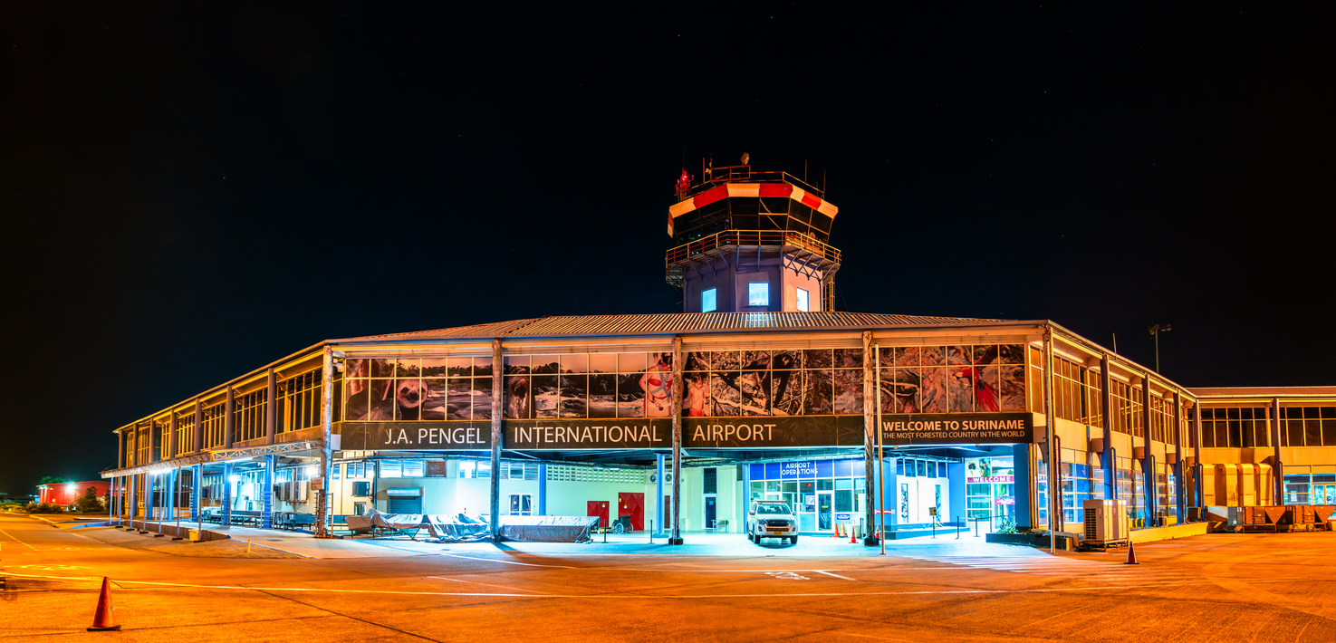 zanderij johan adolf pengel airport