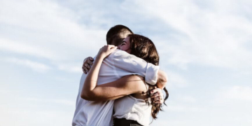 Koppel stel man en vrouw