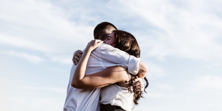 Koppel stel man en vrouw