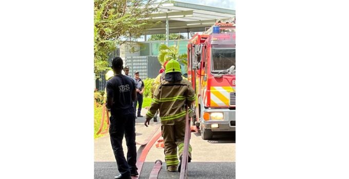 brandweer noodoefening