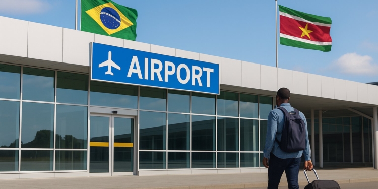 brazilie suriname airport