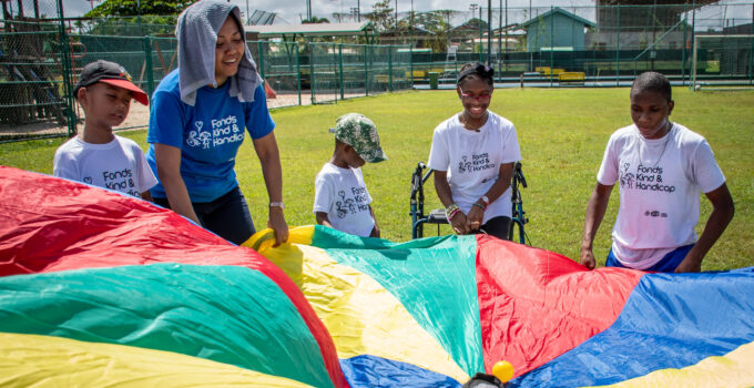 sport en kunst kinderen met een beperking