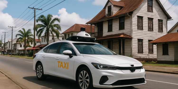 zelfrijdende taxi suriname