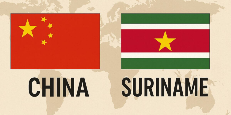 china en suriname