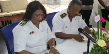 overdracht dc nickerie
