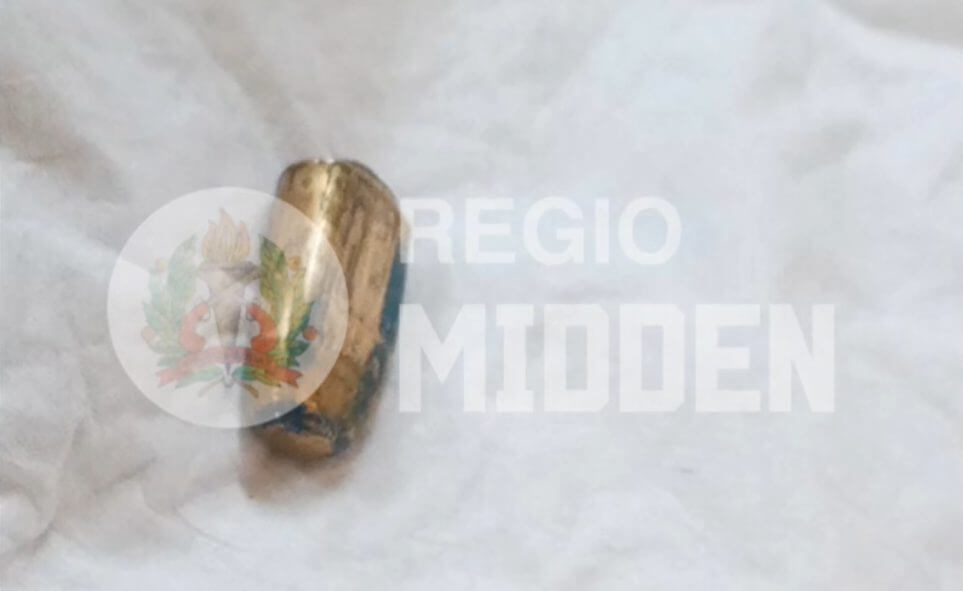 projectiel in woning