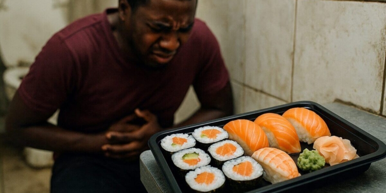 sushi ziek