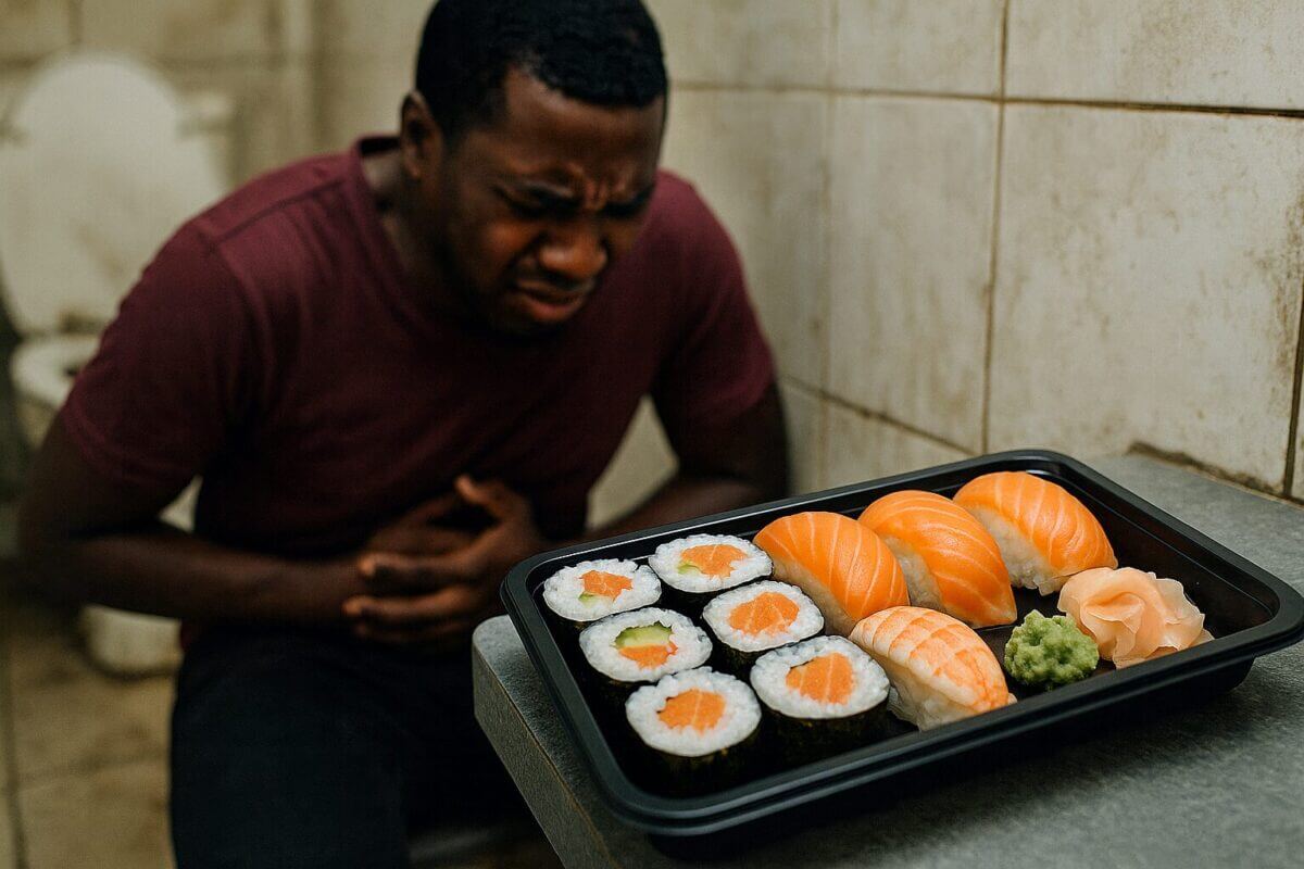 sushi ziek