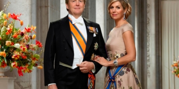 Koning Willem Alexander en koningin Máxima