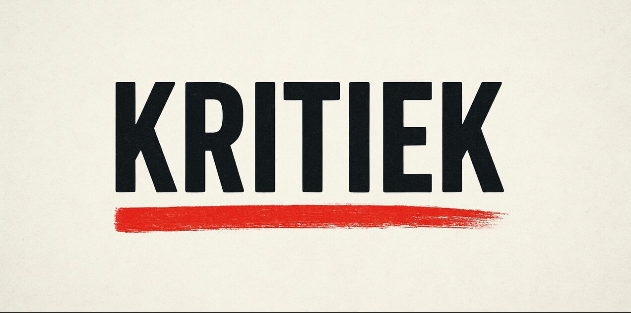 Kritiek leveren
