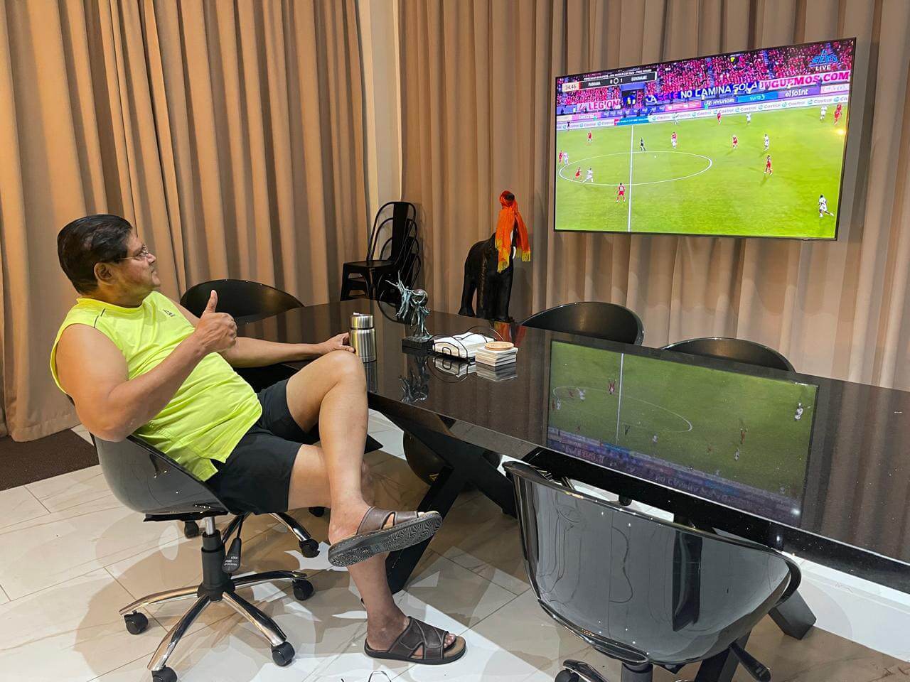 Achter de schermen werkt Chan Santokhi aan een groots feest voor zijn comeback