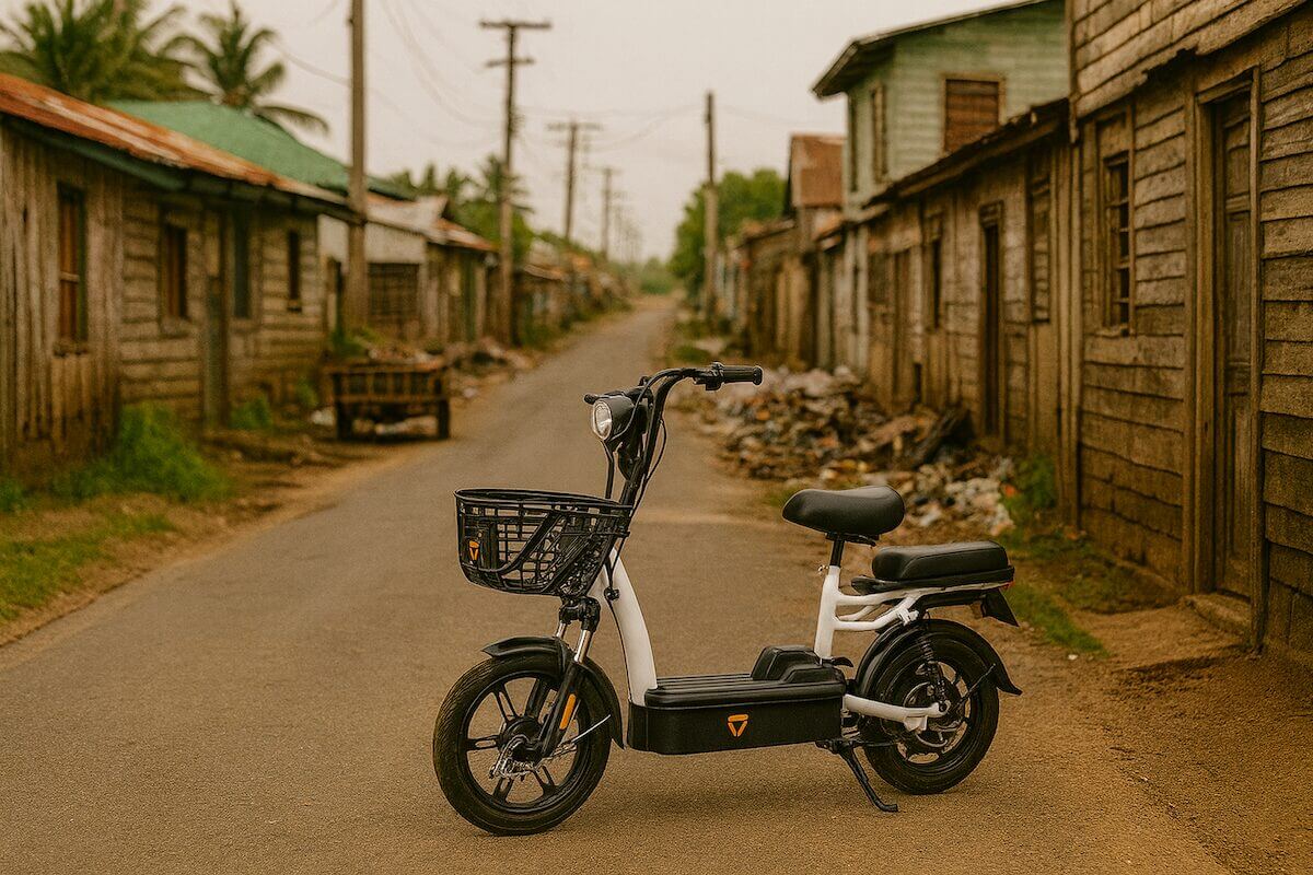 e bike suriname elekrisch