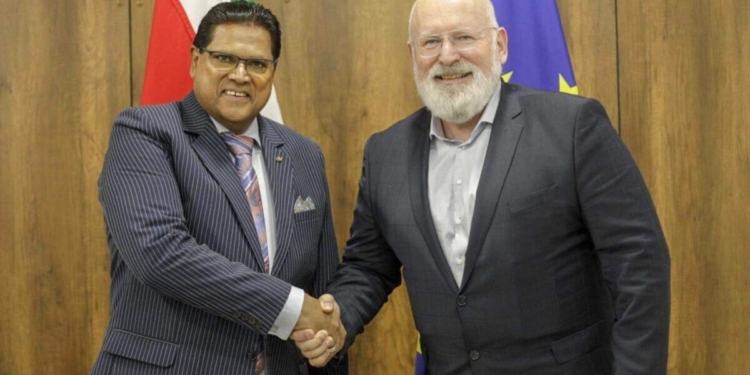 frans timmermans santokhi