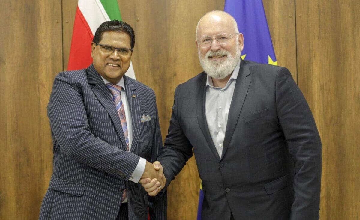 frans timmermans santokhi