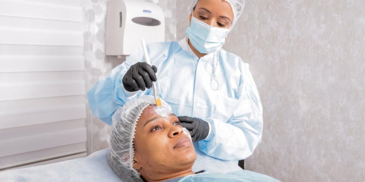 gezicht huid behandeling