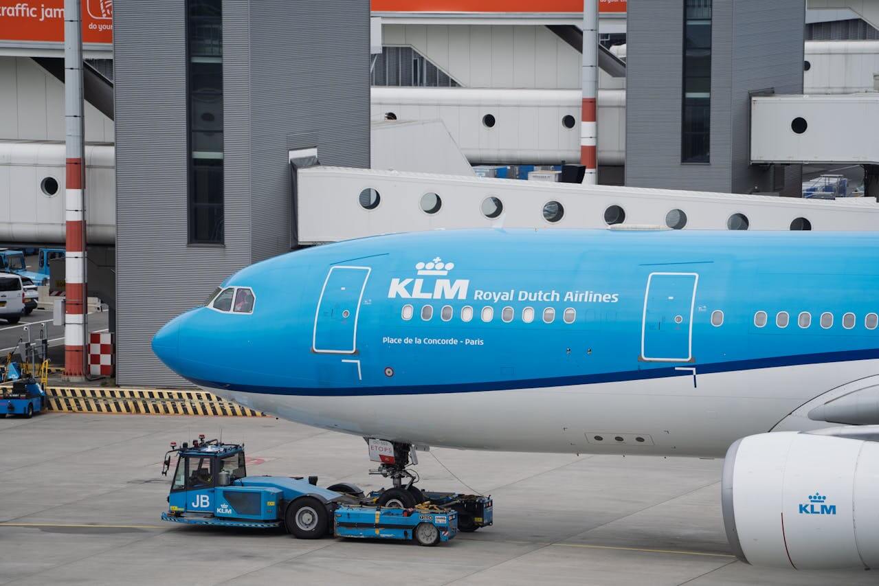 klm vliegtuig schiphol