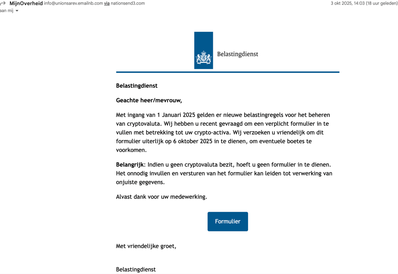 phishing scam