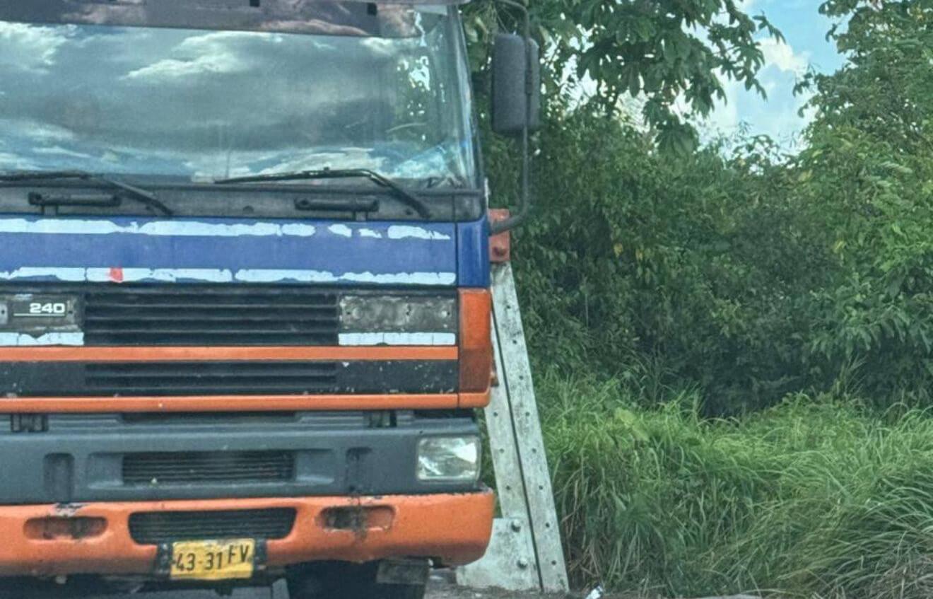 truck over parakreek