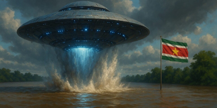 ufo suriname alien