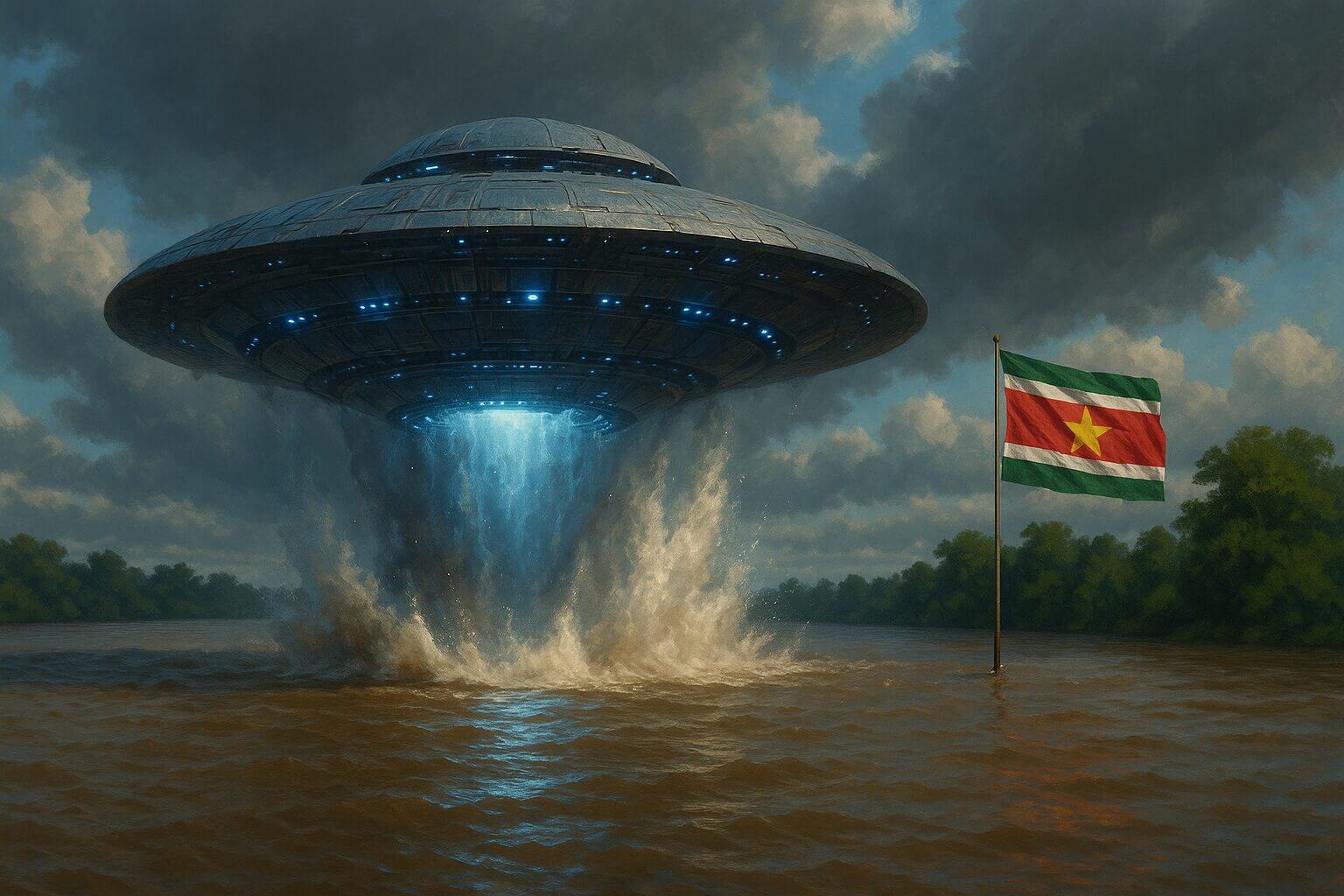 ufo suriname alien