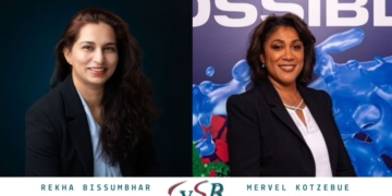 Rekha Bissumbhar en Mervel Kotzebue