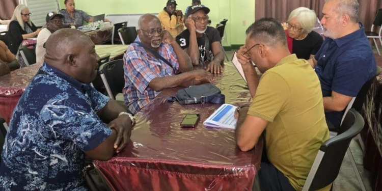 Validatiegesprekken tussen NH UNDP en vertegenwoordigers van binnenlandse gemeenschappen