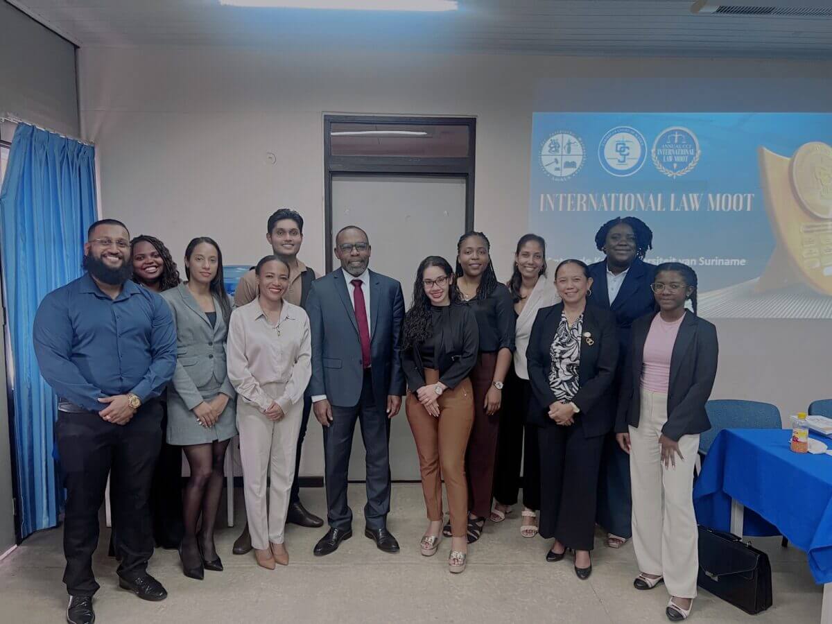 ccj president in suriname adek universiteit