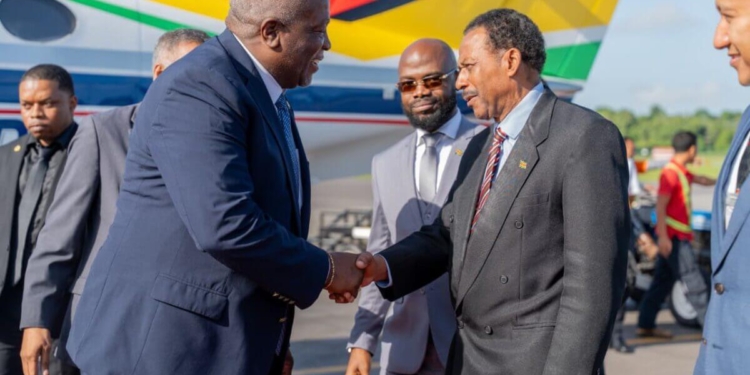 fernald en de premier van guyana