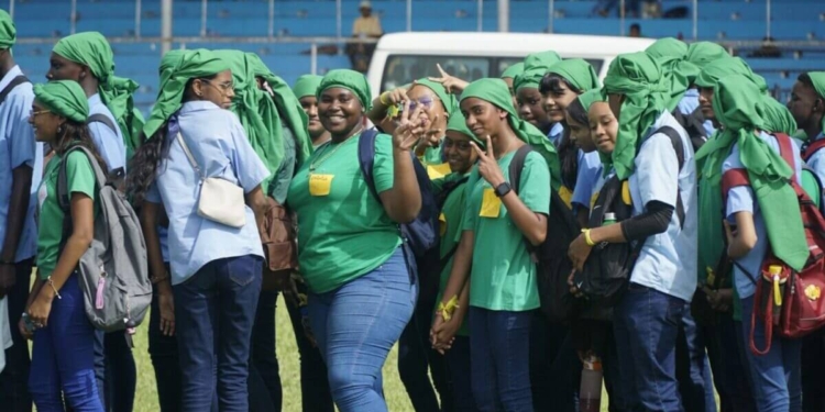 gymnastrade leerlingen