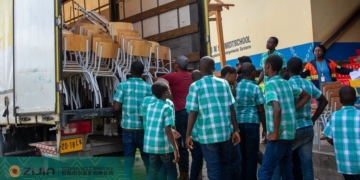 schoolmeubilair voor leerlingen brokopondo