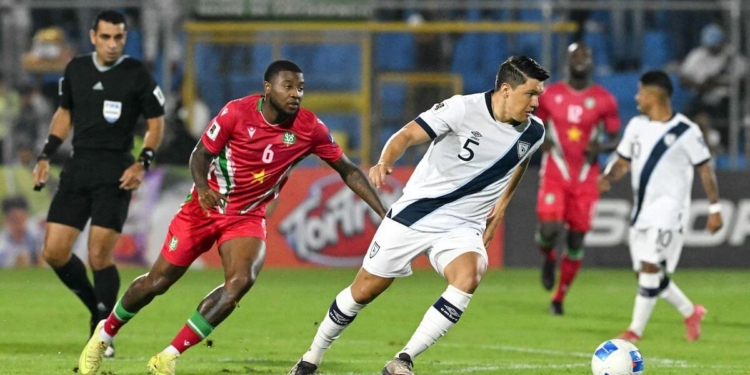 suriname guatemala natio svb voetbal