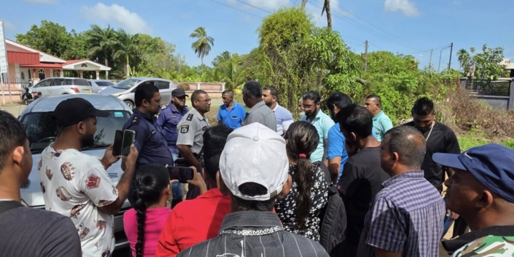 werknemers beveiligingsbedrijf nickerie