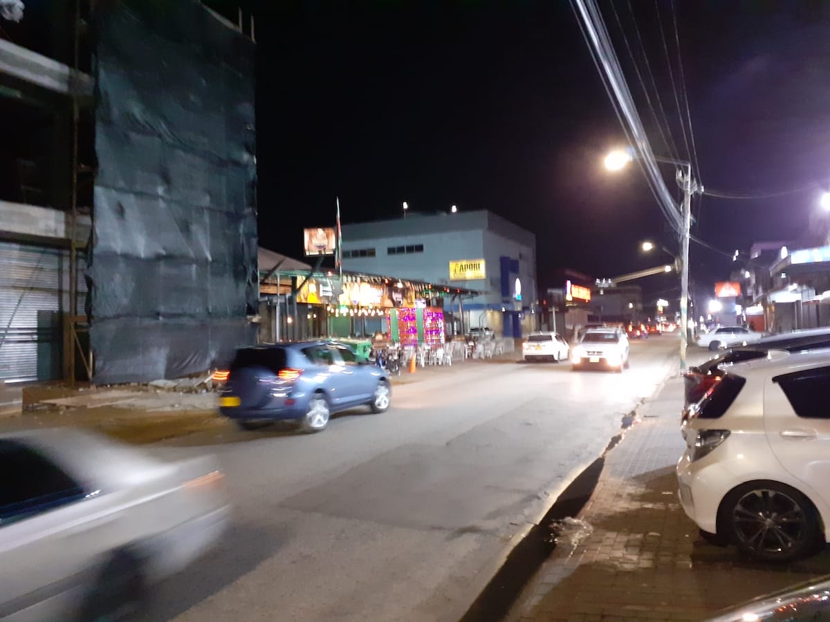 Anamoestraat in Paramaribo