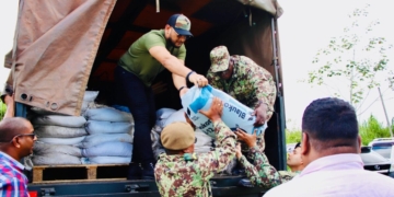 Minister Ramsaran pleegt concrete investeringen in agrarisch bedrijf Defensie1