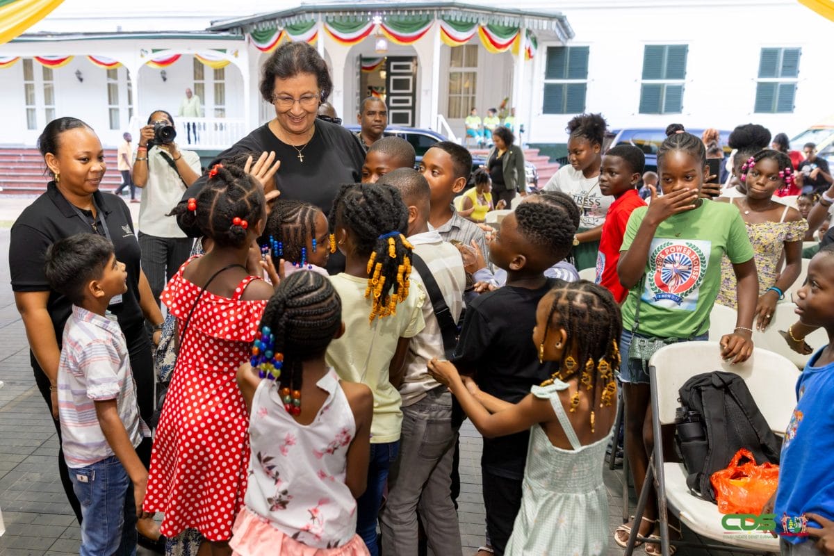 Simons tijdens kinderdag