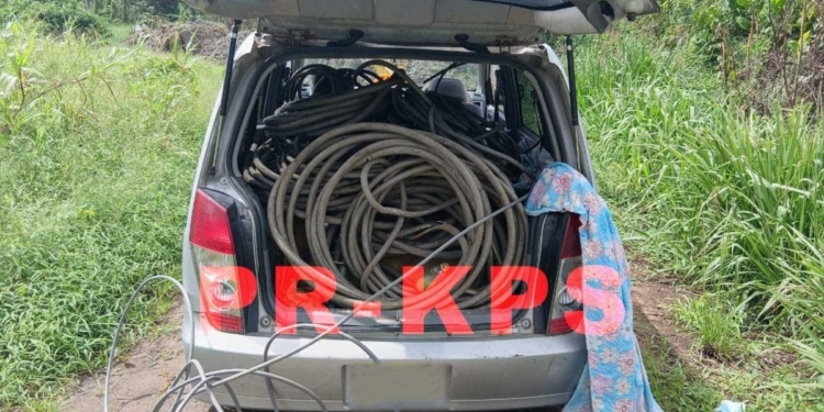 Politieactie aan de Martin Luther Kingweg bij Domburg waarbij een verdachte werd aangehouden na een opmerkelijke controle.