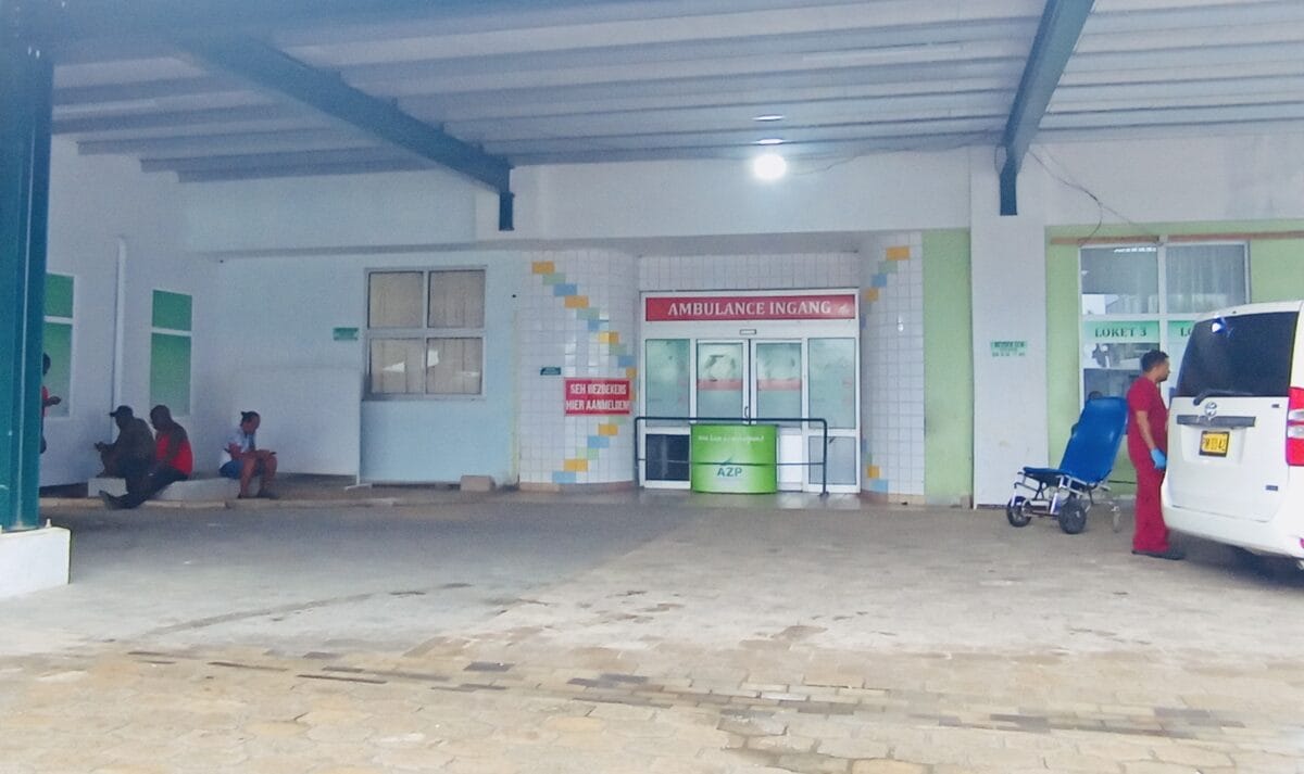 ambulance ingang az ziekenhuis academisch