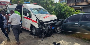 botsing met ambulance