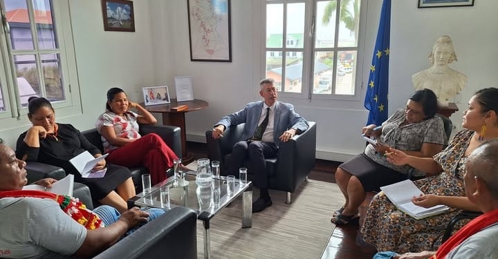 franse ambassadeur inheemsen