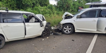 frontale botsing aanrijding
