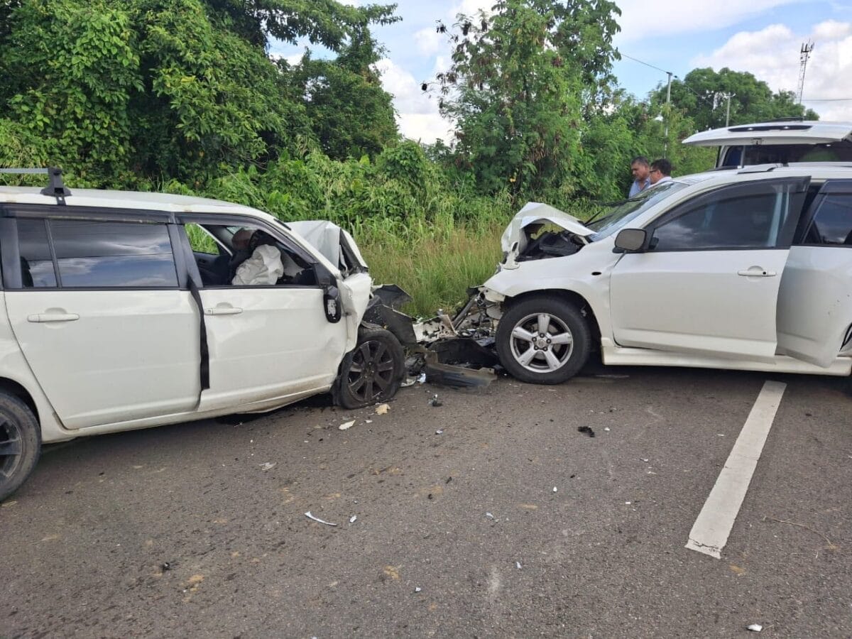 frontale botsing aanrijding