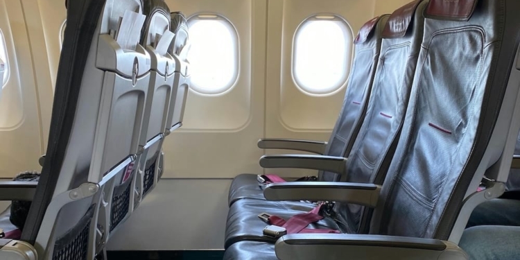 reizen vliegtuig cabine