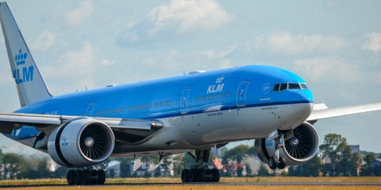 KLM Boeing 777