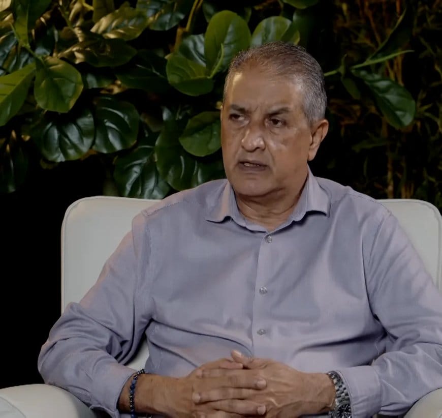 Onderminister Raj Jadnanansing van Volksgezondheid